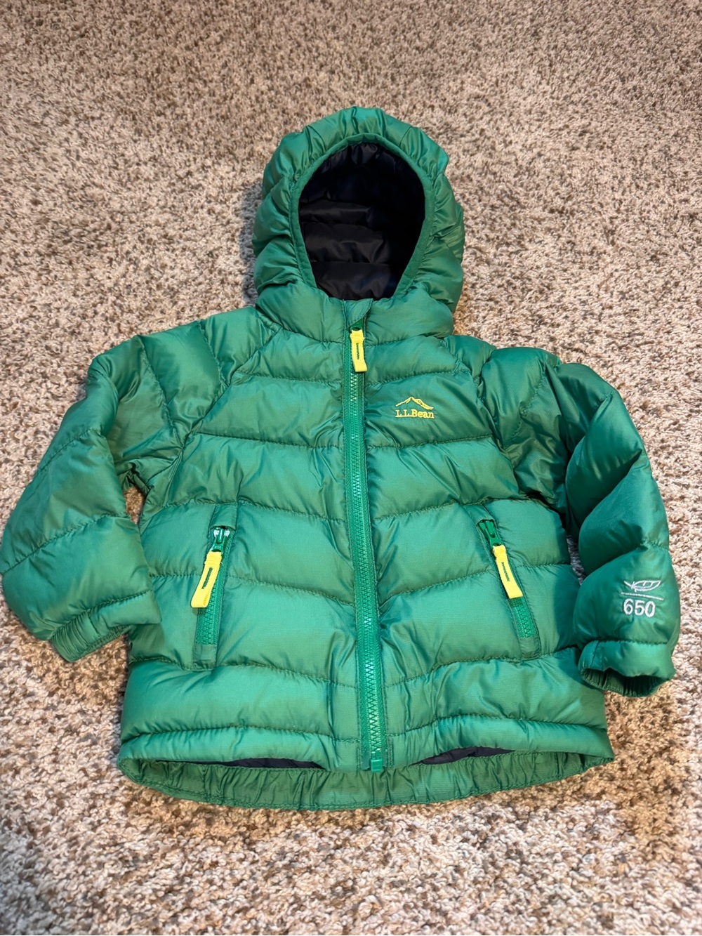 L.L. Bean Infant Ultralight 650 Down Jacket - 6-12 mo